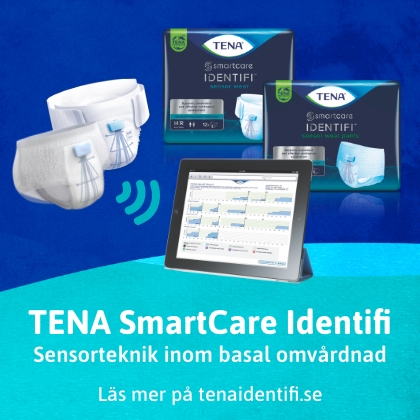 Annons för TENA Smartcare