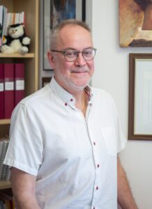 Stående porträttbild på Albert Westergren