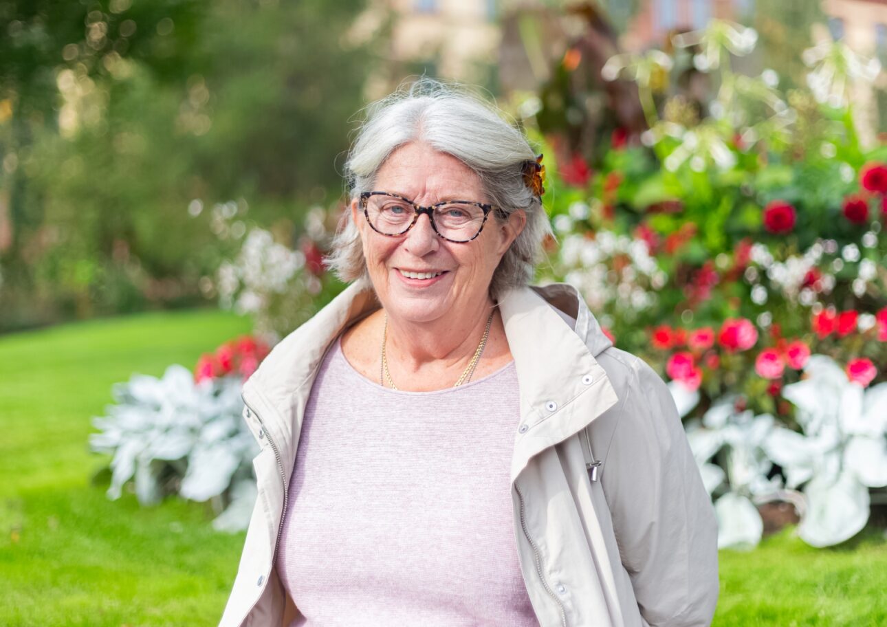 Porträttbild på Britt-Inger Saveman