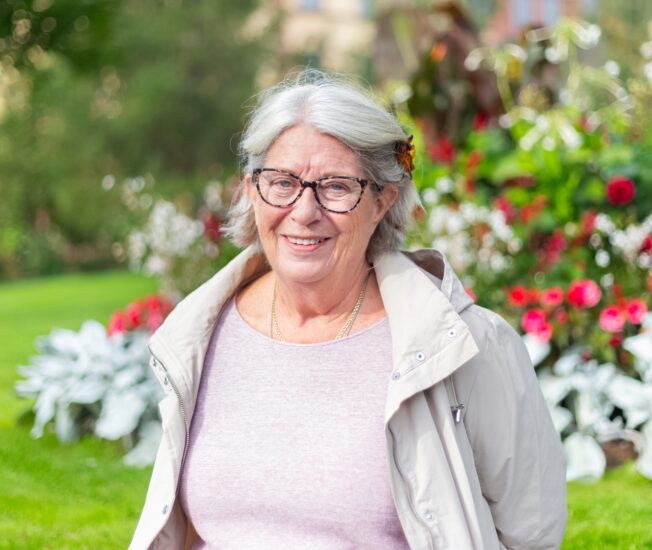 Porträttbild på Britt-Inger Saveman