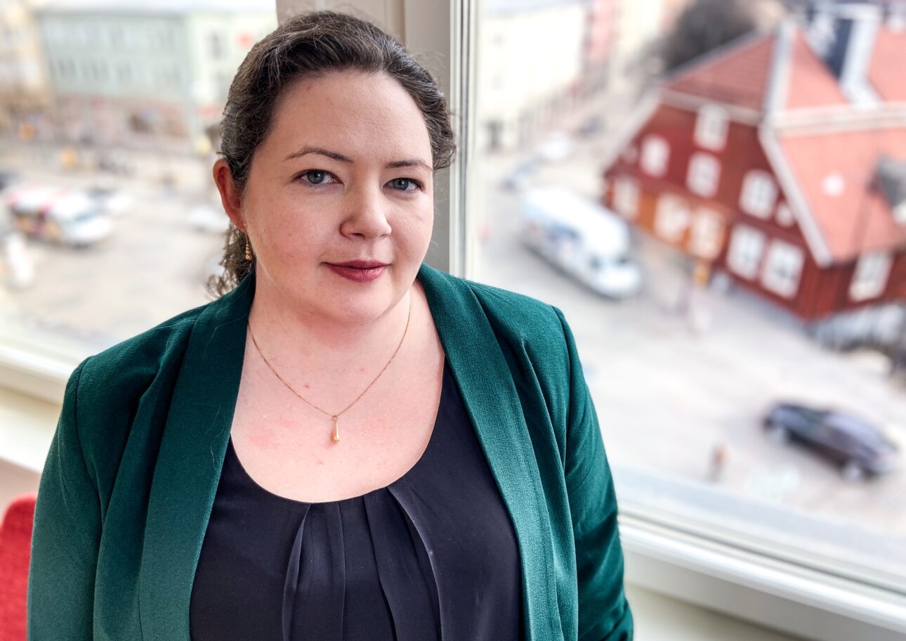 Porträttbild på Sara Wittberg